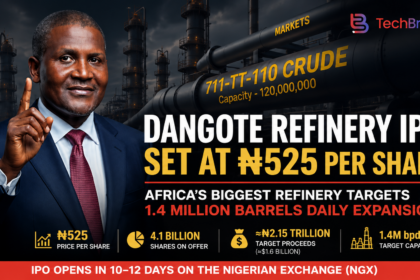 Dangote Refinery IPO Set at ₦525 Per Share as Africa’s Biggest Refinery Targets Major Expansion